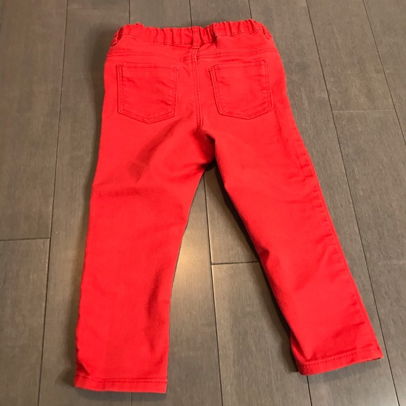 HM toddler baby girl red dressy pants - Picture 6 of 7